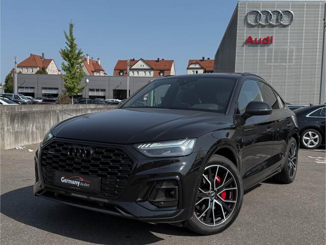 Audi Q5 Sportback 50TFSI E S-Line 300pk Competition Lucht Pano 20-Inch Black optic Tr-Haak M-Led 360Cam ACC Lane/Side Assist