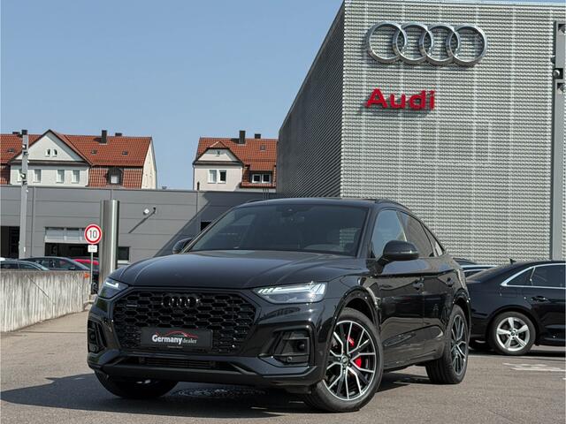 Audi Q5 Sportback 50TFSI E S-Line 300pk Competition Lucht Pano 20-Inch Black optic Tr-Haak M-Led 360Cam ACC Lane/Side Assist