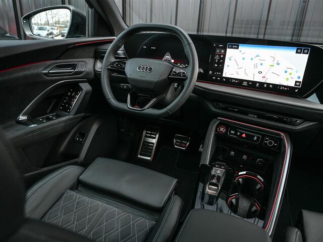 Audi Q5 Sportback 2.0 TFSI e-hybrid quattro S edition 367pk | S-stoelen | Panoramadak | Elektr. trekhaak | Oled verlichting | Adaptive cruise control | Tech Plus | 360 Camera | Memory | Ambiance interieur |