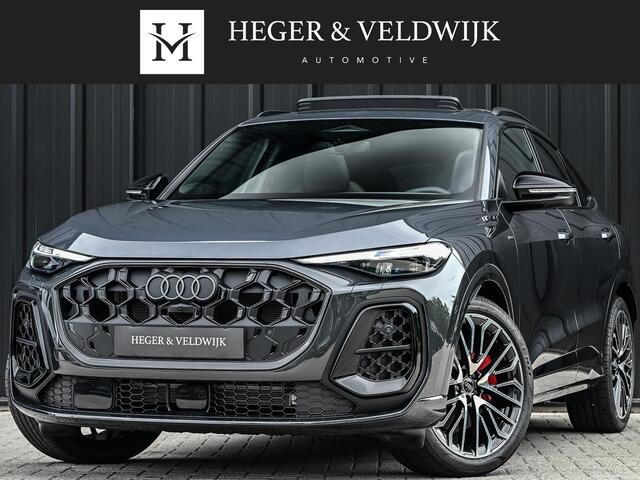 Audi Q5 Sportback 2.0 TFSI e-hybrid quattro S edition | Luchtvering | S-stoelen | Panoramadak | Elektr. trekhaak | Digital Oled | Adaptive Cruise | Tech Plus | 360 Camera | Memory | Ambiance interieur |