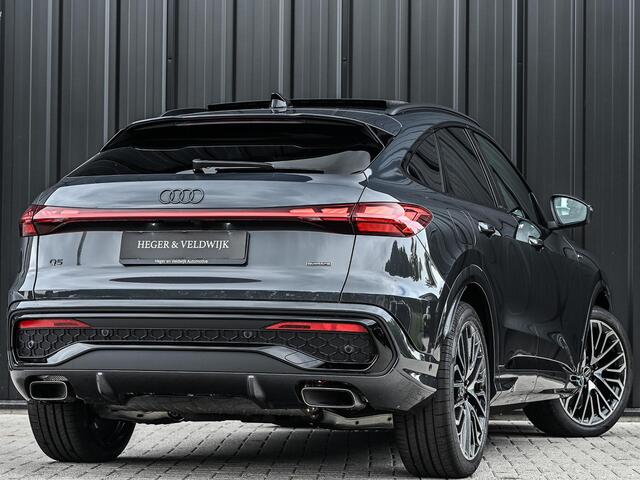 Audi Q5 Sportback 2.0 TFSI e-hybrid quattro S edition | Luchtvering | S-stoelen | Panoramadak | Elektr. trekhaak | Digital Oled | Adaptive Cruise | Tech Plus | 360 Camera | Memory | Ambiance interieur |