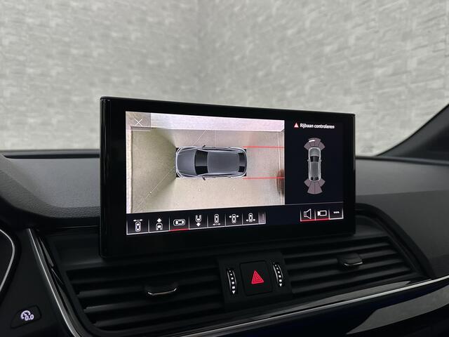 Audi Q5 Sportback 300pk TFSI e S-Line Competition | #RS-Leder | Luchtvering | 360 Camera | Panorama | B&O | ACC | SQ5 Diffuser | Sfeerverlichting | Trekhaak | Stoelverwarming V+A | LED-Matrix | Keyless-Entry | Memory | Zonwering | Standkachel | Stuurverwarming | 21 inch | Black-Optic | Carplay |