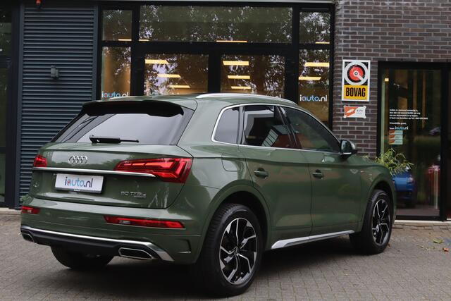 Audi Q5 50 TFSI e S-Line Pano/Matrix LED/Keyless/Leder/Elek. stoelen+mem/Camera/MMI+/Virtual Cockpit/ACC