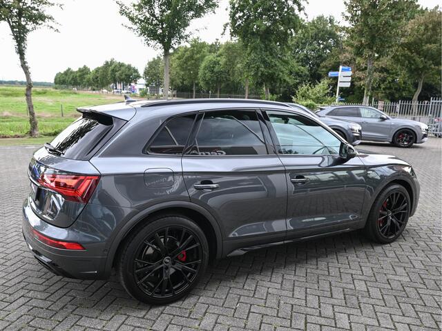 Audi Q5 50TFSI E 300pk S-line Competition Lucht HUD Ruitleder Trekhaak 21-inch 360Cam M-Led Memo VOL!