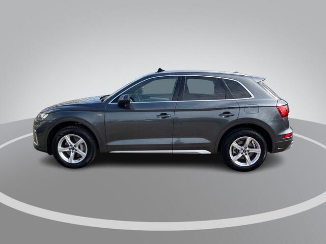 Audi Q5 50 TFSIe 220kW/299PK S Line · Panoramadak · Camera · Apple/Android Car Play · Adaptive Cruise Control · Navigatie · Drive select