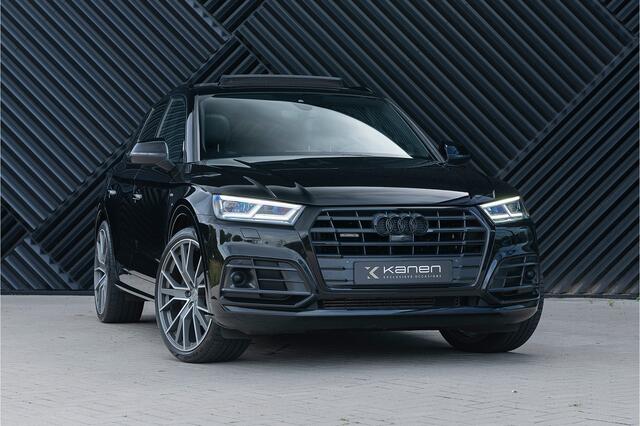 Audi Q5 2.0 TFSI quattro S-line S-sporstoelen Luchtv. ACC Pano B&O Matrix 360 Head Up Keyless Memory