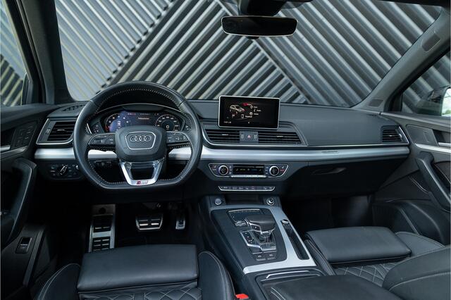 Audi Q5 2.0 TFSI quattro S-line S-sporstoelen Luchtv. ACC Pano B&O Matrix 360 Head Up Keyless Memory