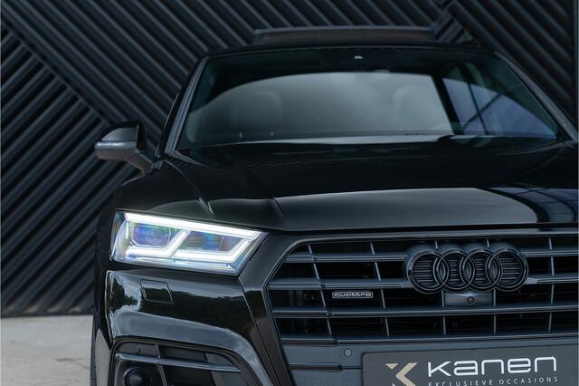 Audi Q5 2.0 TFSI quattro S-line S-sporstoelen Luchtv. ACC Pano B&O Matrix 360 Head Up Keyless Memory