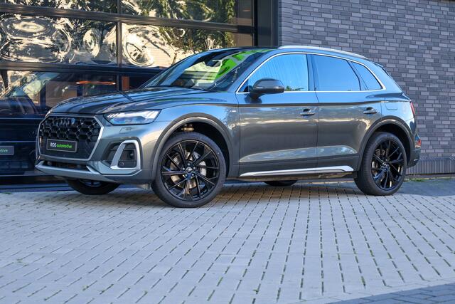 Audi Q5 50 TFSI e S edition | BTW | 21 INCH | LEDER | ELEK.TREKHAAK | SOH 87% | STOELVERWARMING |