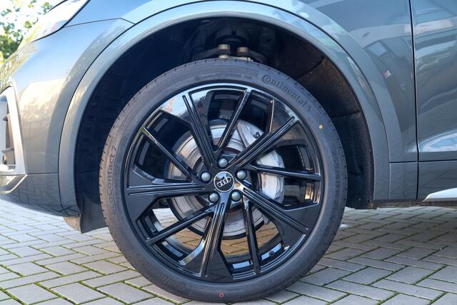 Audi Q5 50 TFSI e S edition | BTW | 21 INCH | LEDER | ELEK.TREKHAAK | SOH 87% | STOELVERWARMING |