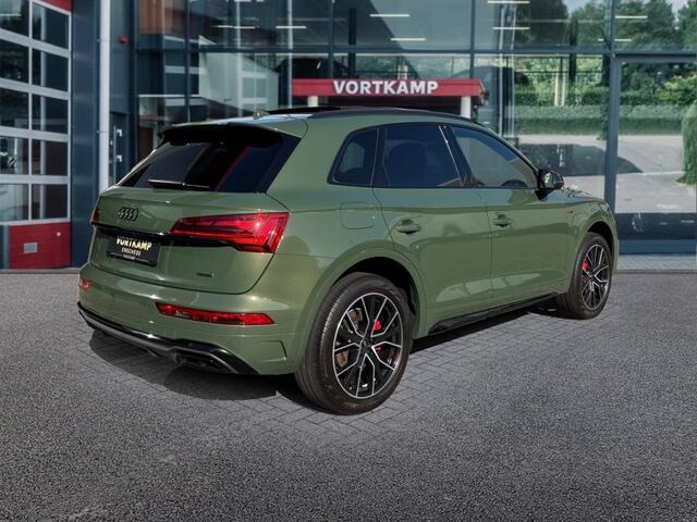 Audi Q5 55 TFSIe QUATTRO S-LINE PANO-DAK/TREKHAAK/BenO/CAMERA/ELEK-KLEP/STOELVERW
