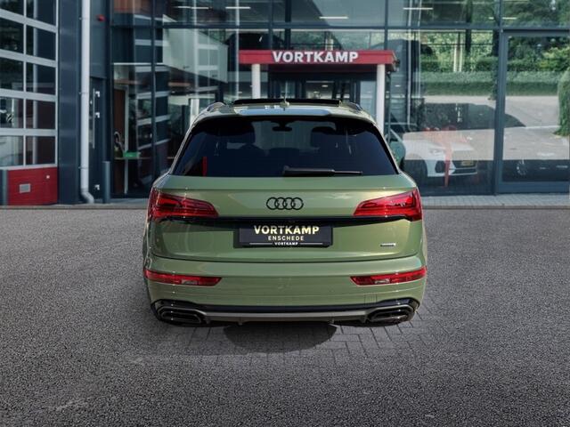 Audi Q5 55 TFSIe QUATTRO S-LINE PANO-DAK/TREKHAAK/BenO/CAMERA/ELEK-KLEP/STOELVERW