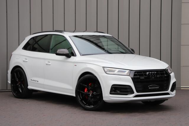 Audi Q5 55 TFSI e quattro Competition | 367PK | Luchtvering | Keyless-go | Pano | Sfeerverlichting | Acc | Virtual-cockpit | Standkachel | 2020.