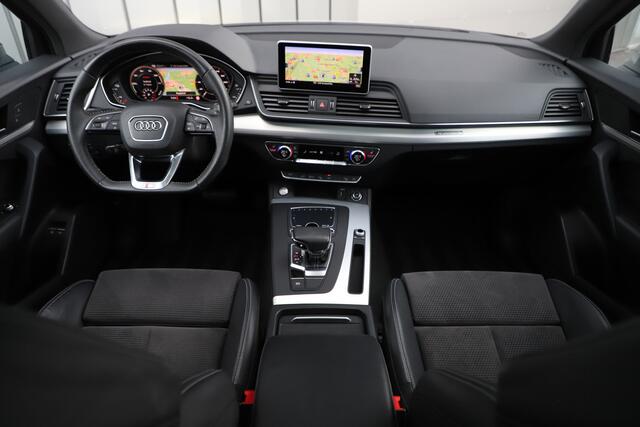 Audi Q5 55 TFSI e quattro Competition | 367PK | Luchtvering | Keyless-go | Pano | Sfeerverlichting | Acc | Virtual-cockpit | Standkachel | 2020.