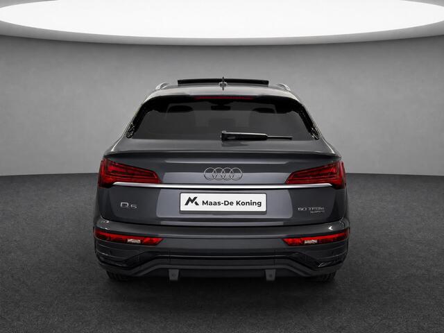 Audi Q5 Sportback 50 TFSIe 299pk Advanced Edition · Panoramadak · Luchtvering · Camera · Elek. Stoelen · Matrix LED · Stuur- & Stoelverwarming · Garantie t/m 16-01-2029 of 100.000km