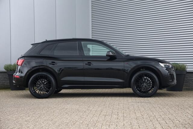 Audi Q5 55 TFSI e Quattro 367pk S-Line Black Pano|Trekh|Carbon|Elek stoel|B&O