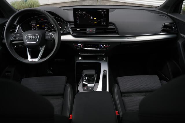Audi Q5 55 TFSI e Quattro 367pk S-Line Black Pano|Trekh|Carbon|Elek stoel|B&O