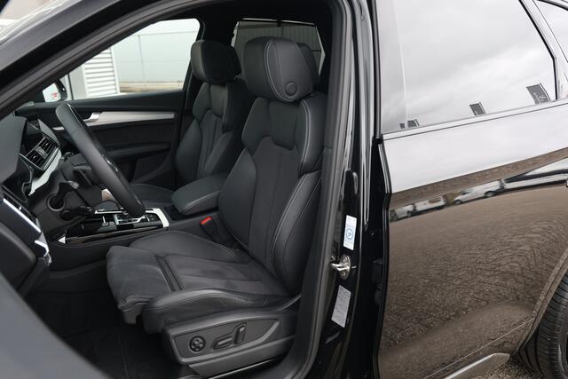 Audi Q5 55 TFSI e Quattro 367pk S-Line Black Pano|Trekh|Carbon|Elek stoel|B&O