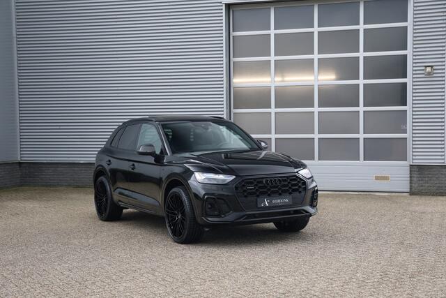 Audi Q5 55 TFSI e Quattro 367pk S-Line Black Pano|Trekh|Carbon|Elek stoel|B&O
