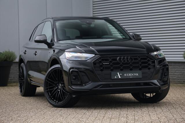 Audi Q5 55 TFSI e Quattro 367pk S-Line Black Pano|Trekh|Carbon|Elek stoel|B&O