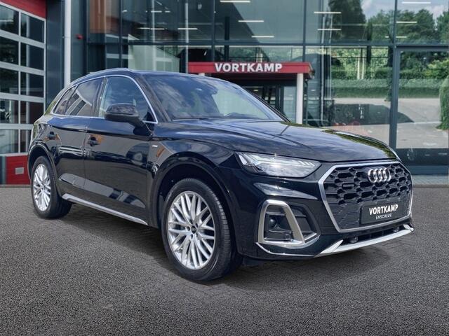 Audi Q5 50 TFSIe QUATTRO S-LINE TREKHAAK/CAMERA/ELEK-KLEP/ACC/STOELVERW