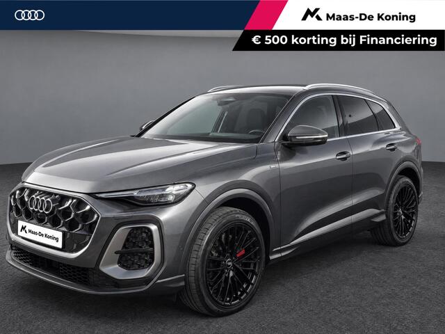 Audi Q5 2.0TFSIe-hybrid 270kW/367PK quattro S Line · Trekhaak · Leder · Camera · Apple/Android Car Play · Drive select · Garantie t/m 25-02-2028