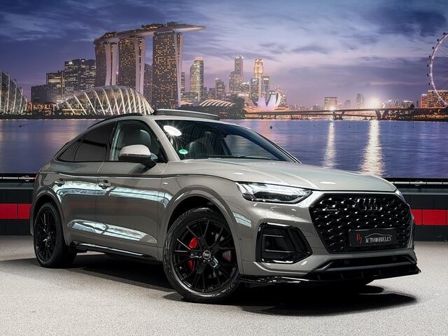 Audi Q5 Sportback 50 TFSI e 3x S-Line Chronosgrey|Luchtvering|Trekhaak|Panorama|360camera|BTW – foto 3