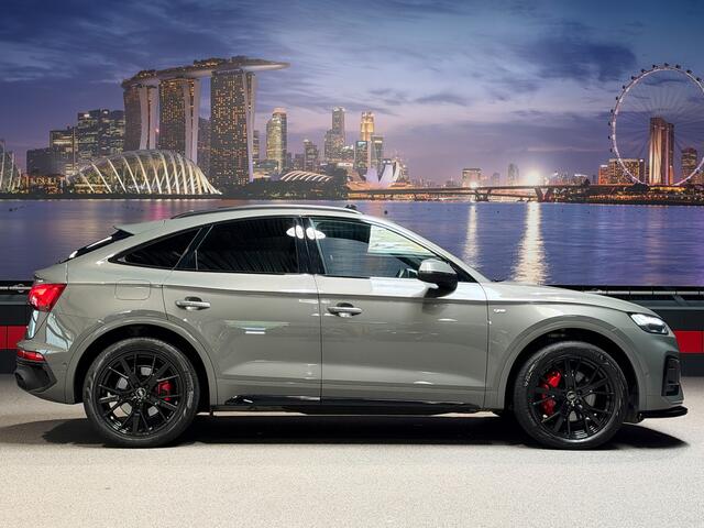 Audi Q5 Sportback 50 TFSI e 3x S-Line Chronosgrey|Luchtvering|Trekhaak|Panorama|360camera|BTW – foto 4