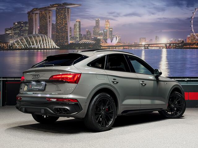Audi Q5 Sportback 50 TFSI e 3x S-Line Chronosgrey|Luchtvering|Trekhaak|Panorama|360camera|BTW – foto 8