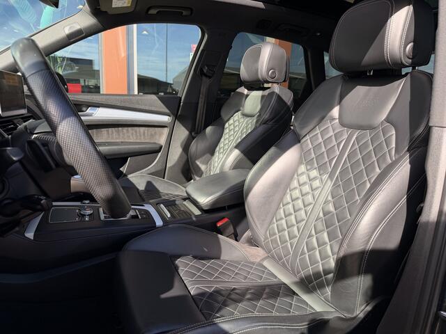 Audi Q5 2.0 TFSI quattro S-LINE | Luchtvering | B&O | Pano | Leder | 360 | Head-Up | Stoelverwarming V+A | Apple Carplay |