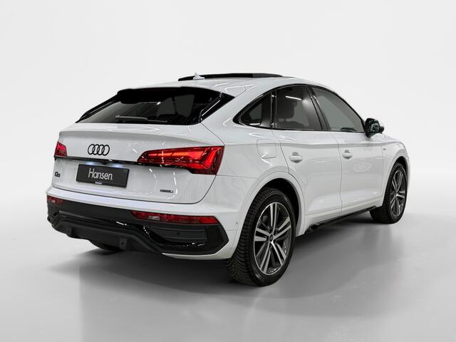 Audi Q5 Sportback 55 TFSI e S edition Competition I Panoramadak I Matrix I Luchtvering I 360 Camera I Elek. Achterklep I Stoelverwarming I Cruise Control I