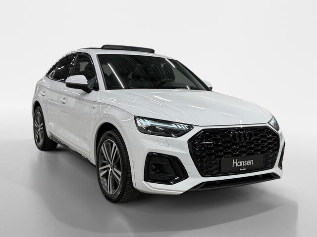 Audi Q5 Sportback 55 TFSI e S edition Competition I Panoramadak I Matrix I Luchtvering I 360 Camera I Elek. Achterklep I Stoelverwarming I Cruise Control I