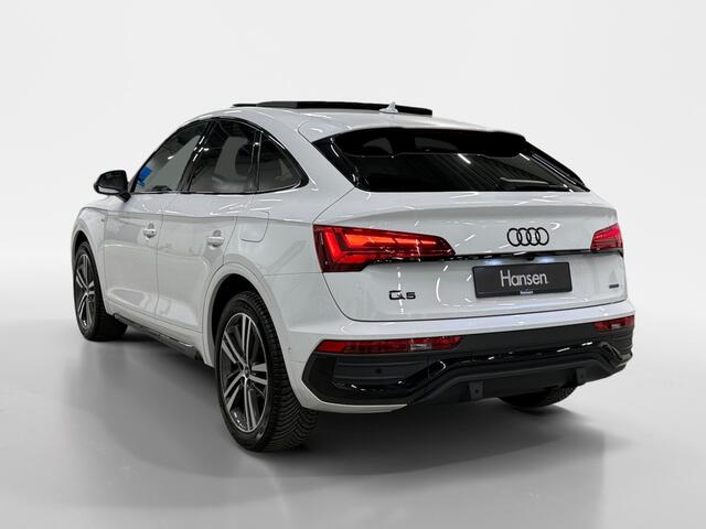 Audi Q5 Sportback 55 TFSI e S edition Competition I Panoramadak I Matrix I Luchtvering I 360 Camera I Elek. Achterklep I Stoelverwarming I Cruise Control I