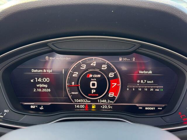 Audi Q5 3.0 TFSI SQ5 quattro Pro Line Plus | Bang & Olufsen | RS Leer | Luchtvering | Panoramadak | Stoelverwarming | Carbon | Head-Up Display | Adaptive Cruise Control | Apple Carplay | 360 Camera | Standkachel | Trekhaak | Memory Se – foto 7