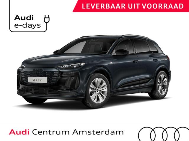 Audi Q6 e-tron S edition 83Kwh 252 pk SUV | Tech pakket pro | Lederen bekleding | Glazen panoramadak | Trekhaak |