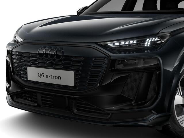 Audi Q6 e-tron S edition performance 100 kWh 306pk | Luchtvering | MMI Bijrijdersscherm | Adaptieve cruise controle | Elektrisch verstelbare stoelen