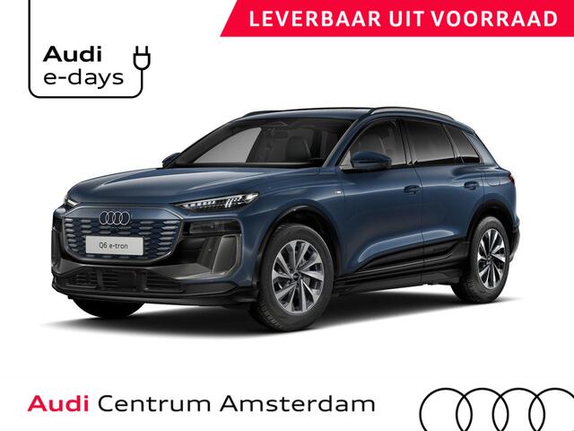 Audi Q6 e-tron Advanced edition 83Kwh 252 pk SUV | Tech pakket plus | Glazen panoramadak | Sportstoelen | Frunk |
