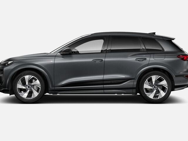 Audi Q6 e-tron S edition 83 kWh 252 PK · Adaptieve luchtvering · Glazen panoramadak · Tech pro