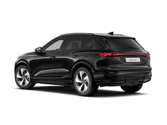 Audi Q6 e-tron S edition 83 kWh 252 PK · Luchtvering · Lederen bekleding · Trekhaak elek. wegklapbaar