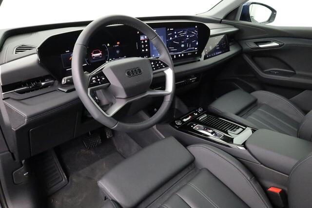 Audi Q6 e-tron Advanced edition Performance 100 kWh 306 pk 225kW / 306 pk | Tech plus | Sportstoel zwart leder-kunstl. | Comfortpakket plus