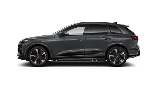 Audi Q6 e-tron quattro 100 kWh Tech Pro - Trekhaak - Panoramadak - Zonneschermen - Zijruiten akoestisch glas - MMI experience plus - B&O - Adaptive air suspension - Hill hold assist - 3-spaaks stuurwiel -