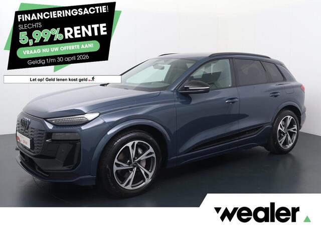 Audi Q6 e-tron S edition 100 kWh | 388 PK | SoH 97% | Head Up display | Stuurwielverwarming | Achteruitrijcamera | Adaptieve Cruise Control | Elektrische stoelen |