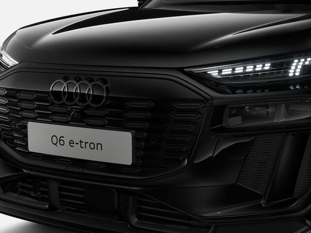 Audi Q6 Sportback e-tron S edition performance 100 kWh 306 PK · Glazen panoramadak · Tech pro · Adaptieve luchtvering