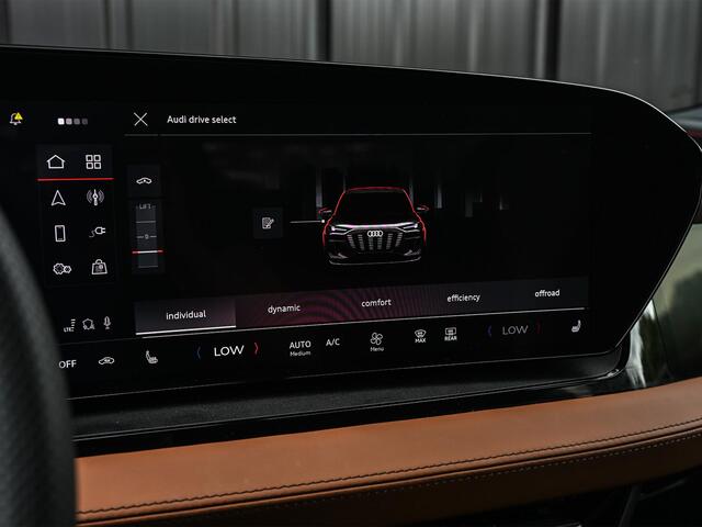 Audi Q6 e-tron Launch edition 83 kWh | Panoramadak | 360 Camera | B&O | HUD | Luchtvering | Ambiance Interieur | Stuur- Stoelverwarming | Memory Seats |