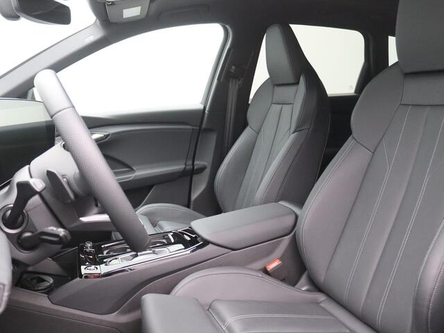 Audi Q6 e-tron S edition 83 kWh 252 PK Panorama Dak, Matrix led, Trekhaak, Zwart Optiek, 360 camera, Luchtvering, Stoelverwarming v+a, 21"Lmv Audi Sport Aero, Leder