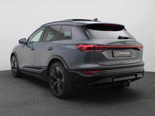 Audi Q6 e-tron S edition 83 kWh 252 PK Panorama Dak, Matrix led, Trekhaak, Zwart Optiek, 360 camera, Luchtvering, Stoelverwarming v+a, 21"Lmv Audi Sport Aero, Leder