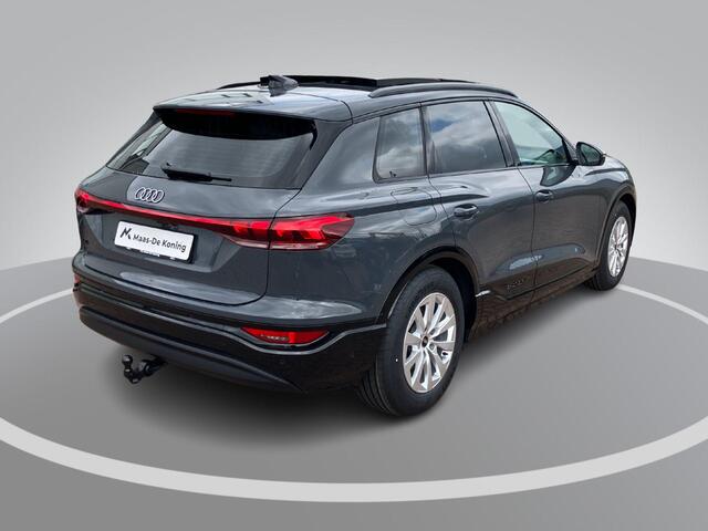 Audi Q6 e-tron S Line performance 100 kWh 225kW/306PK · Panoramadak · Leder · Trekhaak · Luchtvering · Bang & Olfusen · Garantie t/m 09-07-2030 of 100000km.