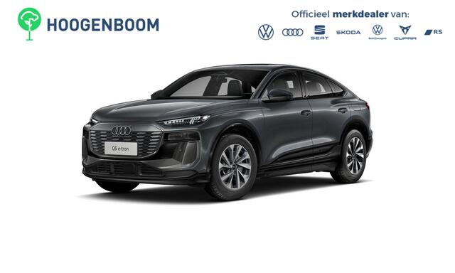 Audi Q6 Sportback e-tron S edition quattro 100 kWh | Panoramadak | Trekhaak | 21 inch velgen | Bang & Olufsen | Sportstoelen Plus | Head-up display | Warmtepomp | 360 camera | Stoelverwarming voor en achter |