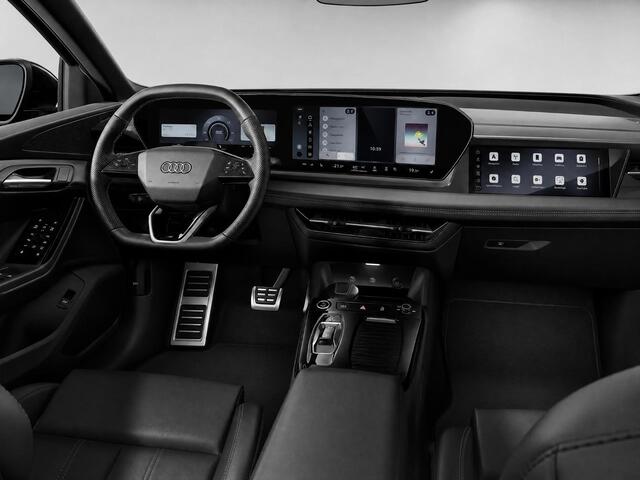 Audi Q6 e-tron S edition 83 kWh 252 PK · Adaptieve luchtvering · Glazen panoramadak · Trekhaak elek. wegklapbaar