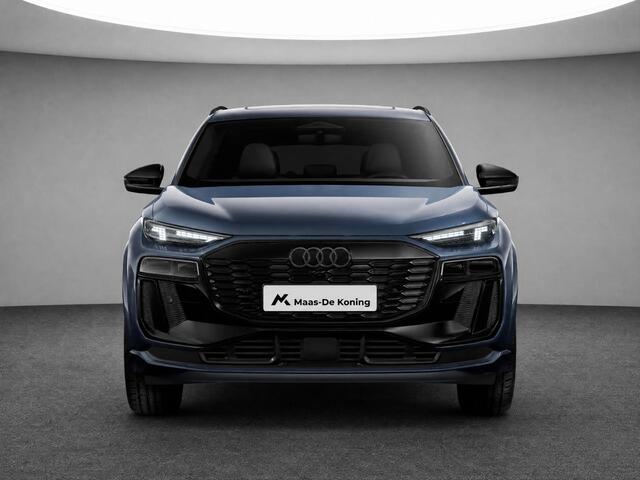 Audi Q6 e-tron S edition 83 kWh 252 PK · Adaptieve luchtvering · Glazen panoramadak · Trekhaak elek. wegklapbaar